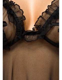Negligé schwarz
