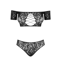 Netz Dessous-Set Slip Bustier