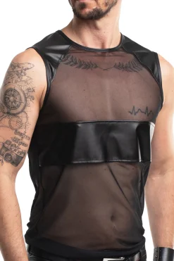 Netz Shirt mit Wetlook