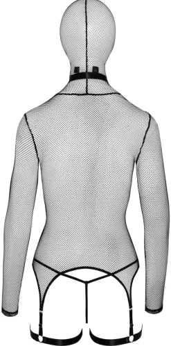 Netzhemd mit Halsband und Flogger