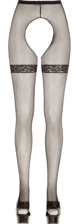 Netzstrumpfhose schwarz