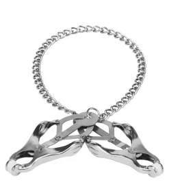 Nippelklemmen "Butterfly" mit Kette