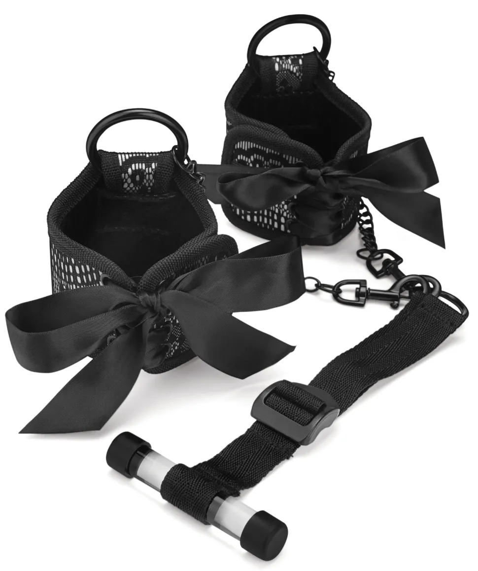 Over the Door Cuffs schwarz