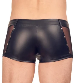 Pants mit Nieten und Netz Underwear Boxershort