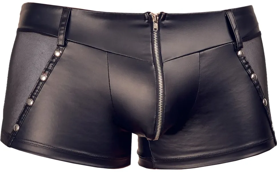 Pants mit Nieten und Netz Underwear Boxershort