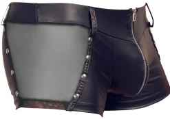 Pants mit Nieten und Netz Underwear Boxershort