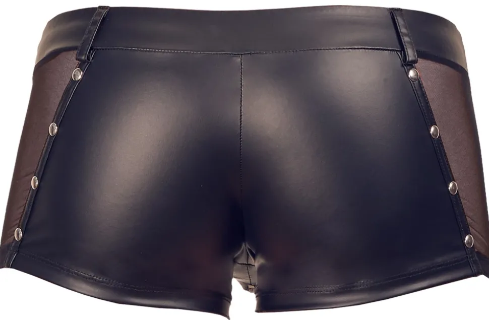 Pants mit Nieten und Netz Underwear Boxershort