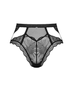 Panty aus Netz-Material