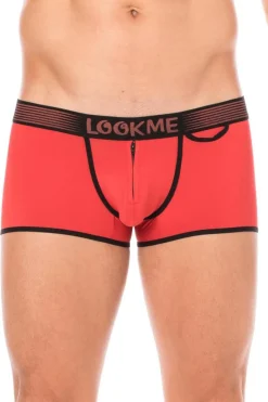 Panty mit Reißverschluss aus weichem dehnbarem Material und breitem Gummibund