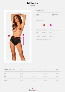 Panty mit Zierketten