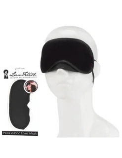 Peek-a-boo Love Mask schwarz