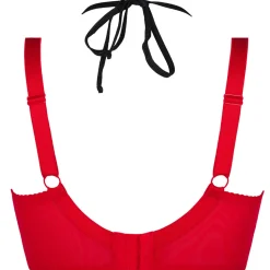 Plus Size BH Neckholder Spitze Tüll