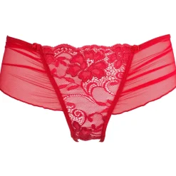 Plus Size Ouvert-String Blütenspitze Tüll Mash