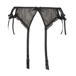 Plus Size Strapsgürtel Tüll Mash Strumpfhalter