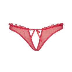 Plus Size String Riemchen Tüll Mash