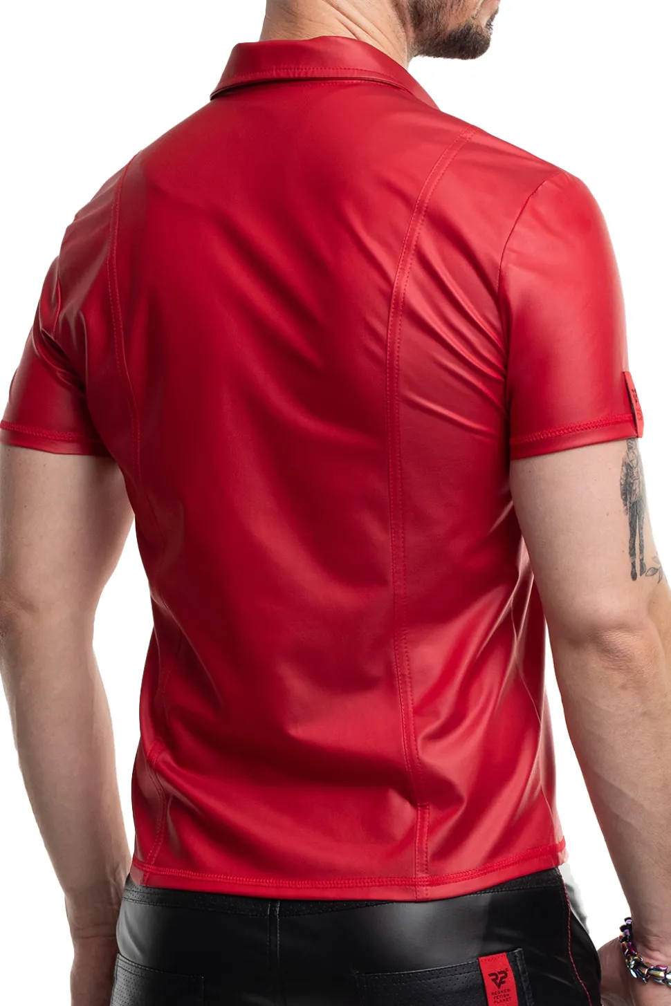 Polo Shirt im Wetlook