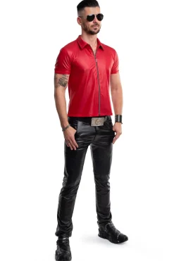 Polo Shirt mit Reißverschluss