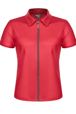 Polo Shirt mit Reißverschluss