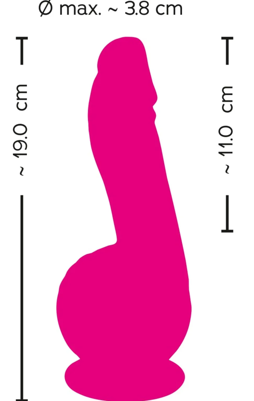 Powerful Vibrator mit 2 Motoren passt perfekt an den Harness