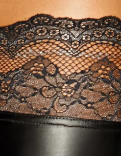 Powerwetlook Stockings halterlos