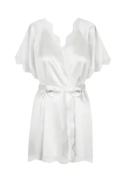 Prima Neve Peignoir weiß