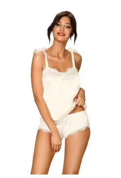 Prima Neve Top & Panty weiß