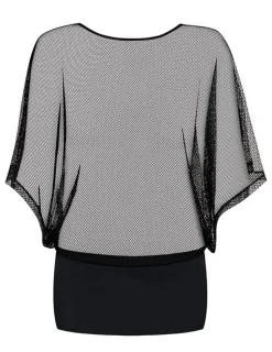 Punker Kleid & String schwarz