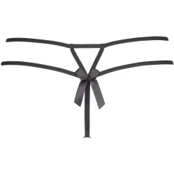 Riemchen-String im Wetlook Design