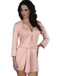 RIZEN Morgenmantel LC 90071 rosa