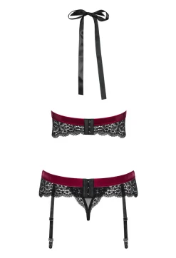 Rossita 3tlg. Set schwarz