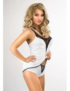 Set Marocco ecru/schwarz