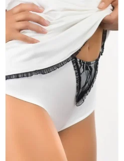 Set Marocco ecru/schwarz