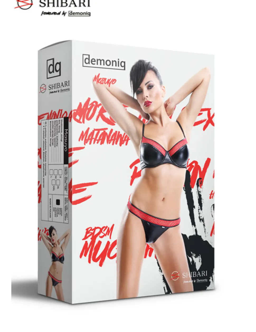 Set Masuyo schwarz/rot