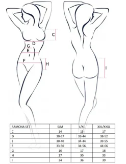 Set Ramona - schwarz