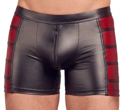 Short mit Reißverschluss mit farblichen Elementen