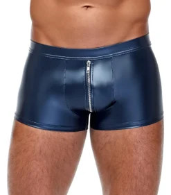 Shorts im Metallic-Mattlook