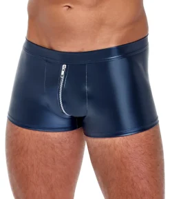 Shorts im Metallic-Mattlook