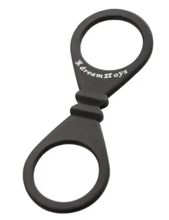 Silikonhandfessel schwarz