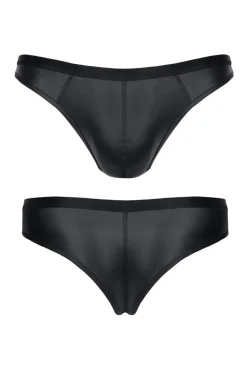Slip im matten Wetlook Underwear Männerpanty Clubwear