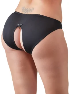 Slip ouvert schwarz