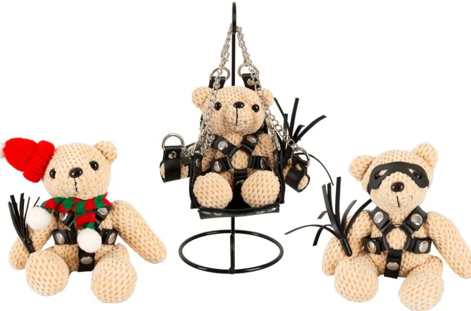 SM Teddy mit Peitsche