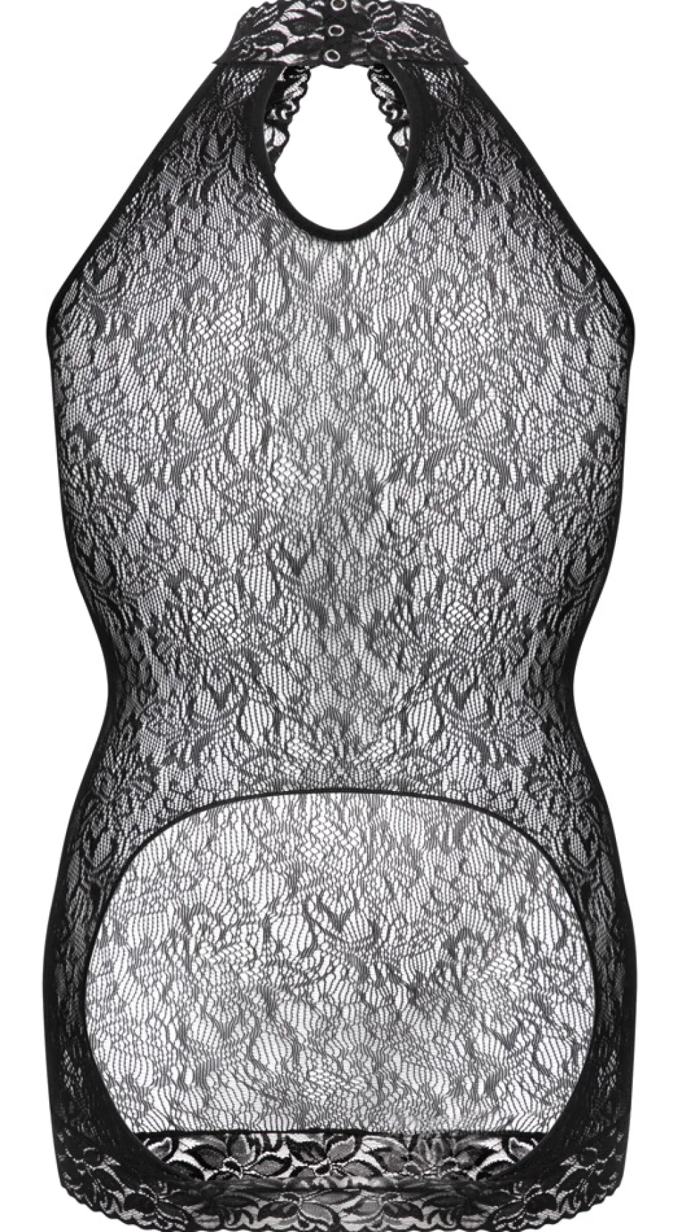 Spanking Netzkleid schwarz
