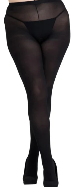 Spanking Strumpfhose schwarz