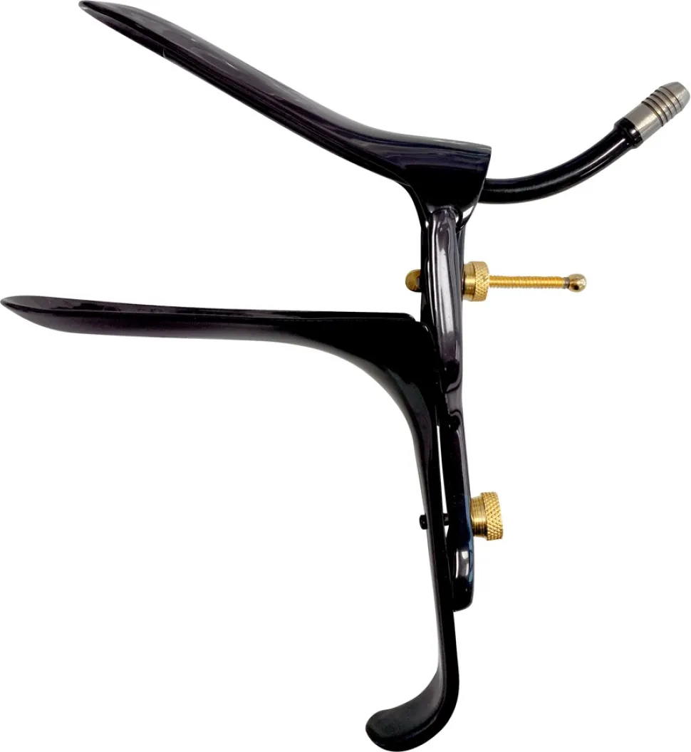 Spekulum aus Edelstahl mit Schlauch für Luft oder Flüssigkeiten