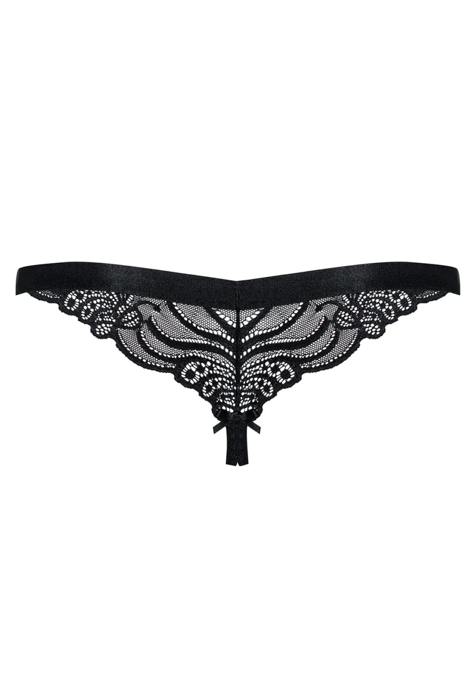 Spitzen Ouvert-String Tanga Dessous