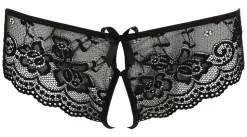 Spitzenslip Ouvert Blütenspitze