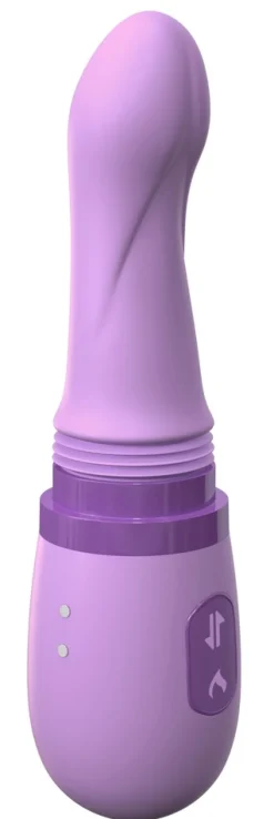 Stoß- und- Rotations- Vibrator lila