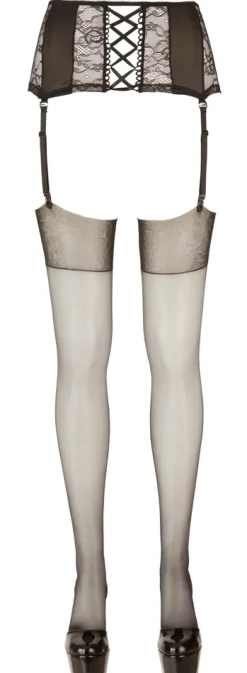 Strapsstrümpfe schwarz