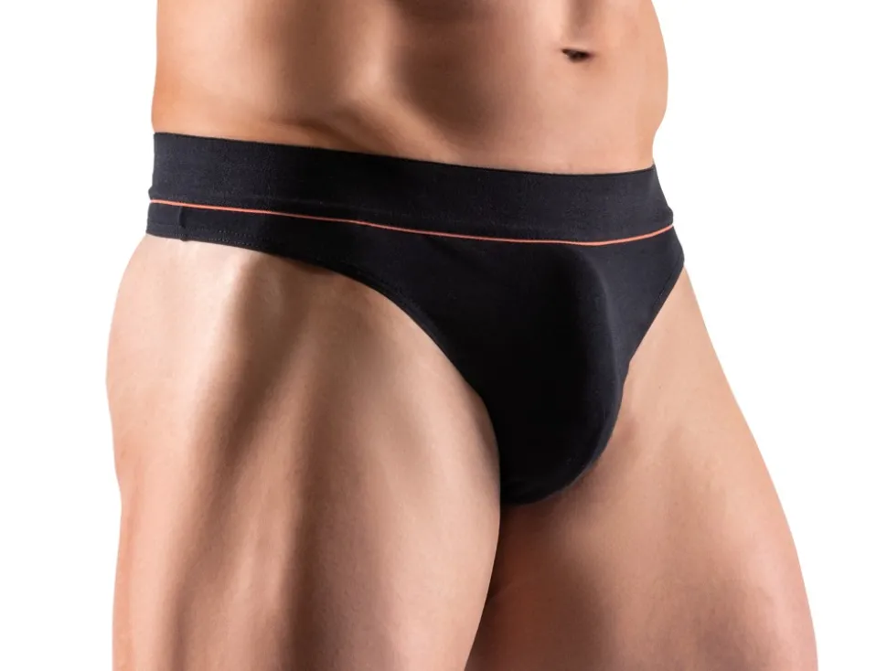 String aus weicher Bio-Baumwolle mit breitem Gummibund