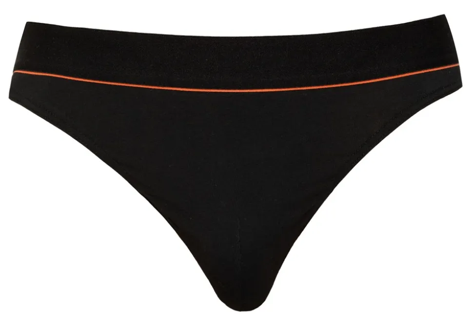 String aus weicher Bio-Baumwolle mit breitem Gummibund